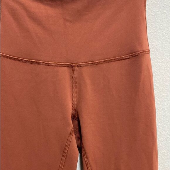 Lululemon Wunder Train High-Rise Leggings – Dark Terracotta, Size 0 - Picture 6 of 14